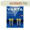 Elem AAA mikro LR03 Longlife Power 4 db/csomag, Varta