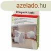 Clippasafe Mgneses fik-, s szekrnyzr 2db 1 kulcs fehr 