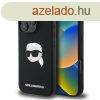 Karl Lagerfeld tok fekete KLHMP16XSKHPPLK Apple Iphone 16 Pr
