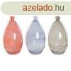 Vza DKD Home Decor Fekete Piros Tengerszkk Temperlt veg