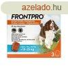FRONTPRO Rgtabletta kutyknak M 10-25 kg 68 mg 3 tabletta