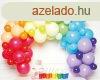 Sznes Rainbow lggmb, lufi girland 78 db-os szett