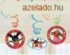 Bing Red szalag dekorci 6 db-os szett
