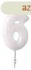 White, Fehr csillmos gyertya 6-os 6,5 cm
