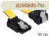 DeLock Cable SATA 6 Gb/s up/down metal 20 cm