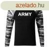 DRAGOWA Fit-T hossz ujj pl army, metro 160g/m2