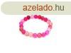 Acht matt szinezett svos pink goly karkt 8mm