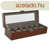 kszeres doboz Home ESPRIT Barna Kristly 33 x 11,5 x 9 cm M