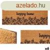Lbtrl GiftDecor Happy home Termszetes PVC Kkuszrost 120