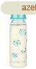 Baby-Nova cumisveg 240 ml szilikon cumival M-es - halacska