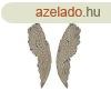 Fali Dekorci DKD Home Decor Szrke Gyanta Szrnyak (62 x 8