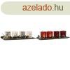 Karcsonyi gyertyatart Home ESPRIT Fehr Piros 40 X 9 X 13,