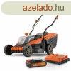 Lawn Mower Powerplus Dual Power 4Ah battery 20 V MOST 159605
