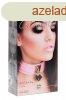 Kinky Diva szv alak zr s kulcs gallr rzsaszn/arany
