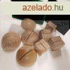 Fakocka 30 mm bkk, egyenes horony - lakkozva