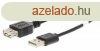 USB 2.0 Hosszabbt Kbel A Dugasz - A Aljzat 3.00 m Fekete