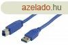 USB 3.0 Kbel A Dugasz - B Dugasz Kerek 5.00 m Kk